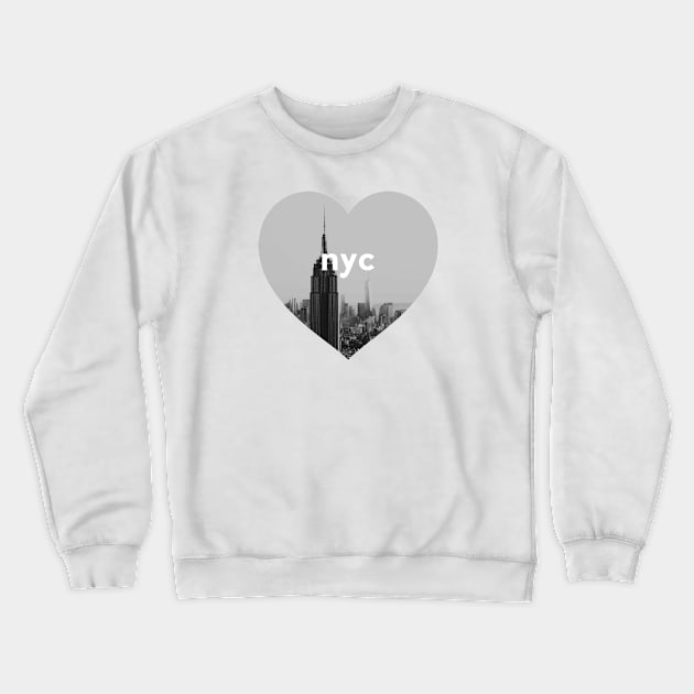 New York City Crewneck Sweatshirt by HeartTees